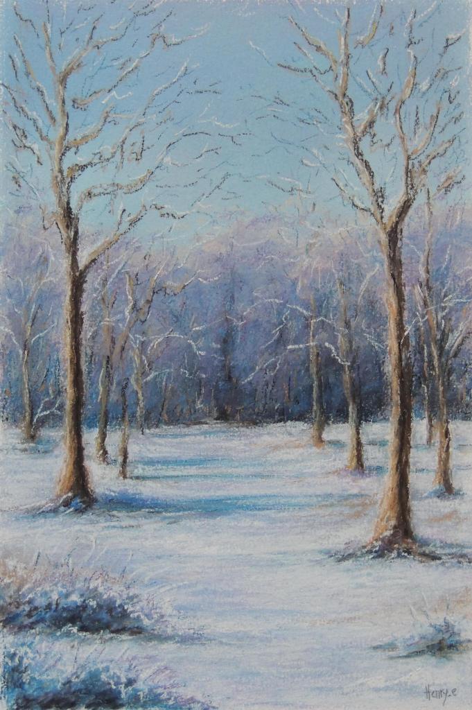 2013, paysage, janvier sous la neige